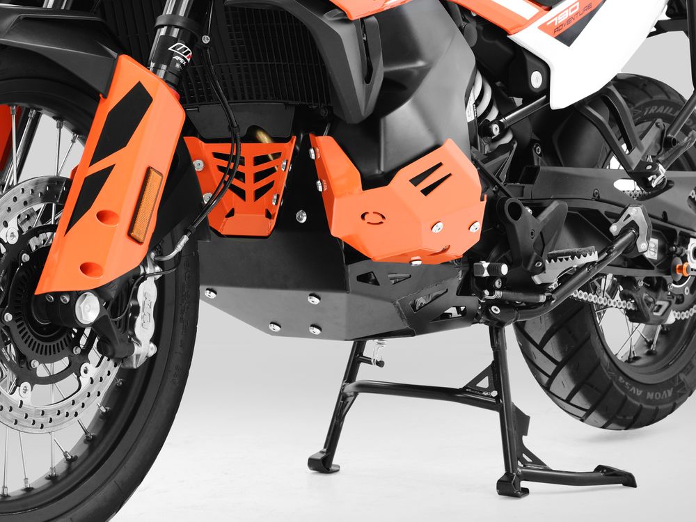 Ibex 10006612 Kompatibel/Ersatz für Motorschutz KTM 790 Adventure BJ 2019-20 Orange