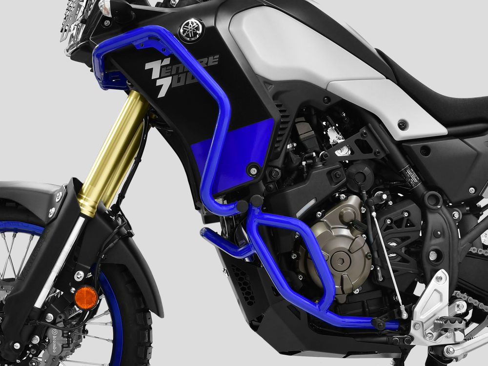 Ibex 10007000 Kompatibel/Ersatz für Sturzbügel Set Yamaha Ténéré 700 BJ 2019-22 Blau