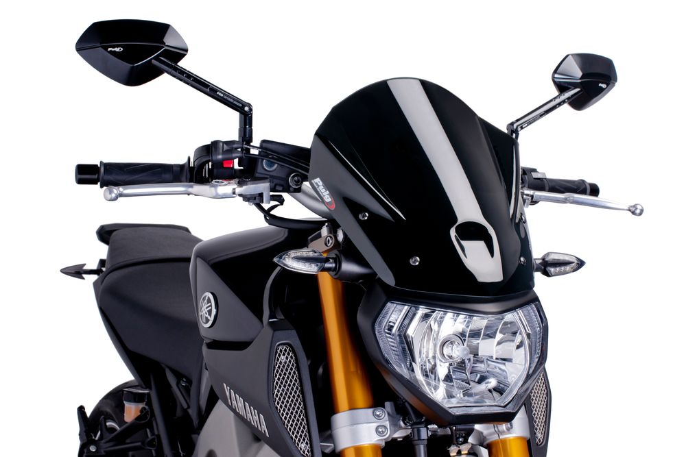 PUIG 6861N New Generation Touring  passend fuer YAMAHA MT-09 Schwarz