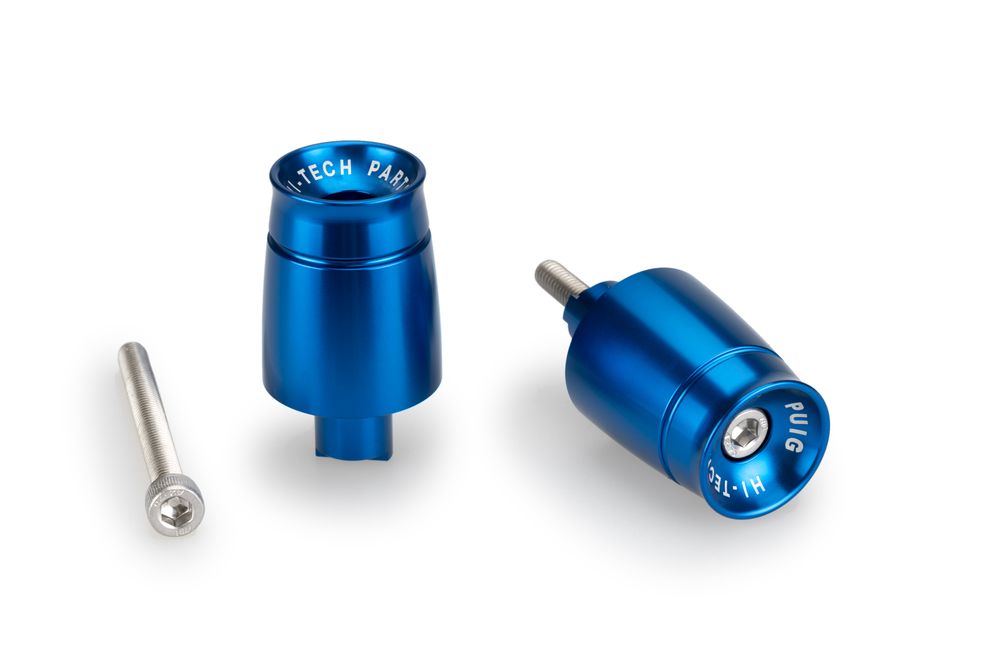 PUIG 21026A Lenkerenden Sport  passend fuer KAWASAKI Z650 Blau