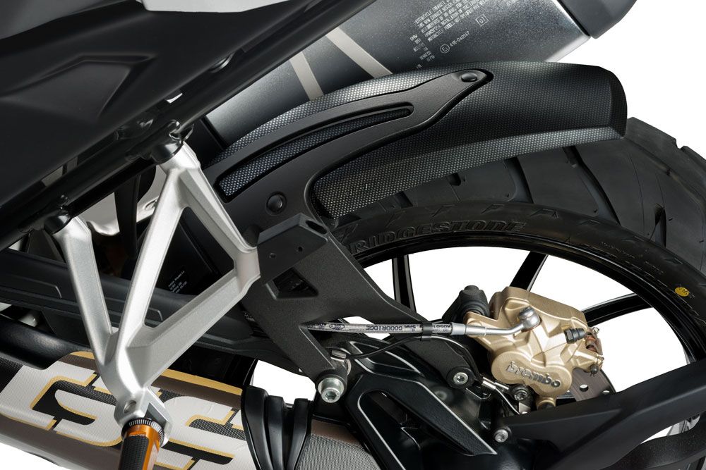 PUIG 1947C Hinterradabdeckungen   passend fuer BMW R1200GS Carbon look