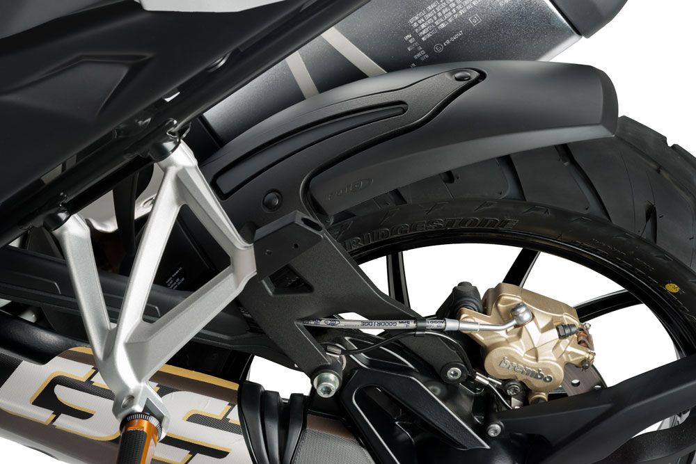 PUIG 1947J Hinterradabdeckungen   passend fuer BMW R1200GS Mattschwarz