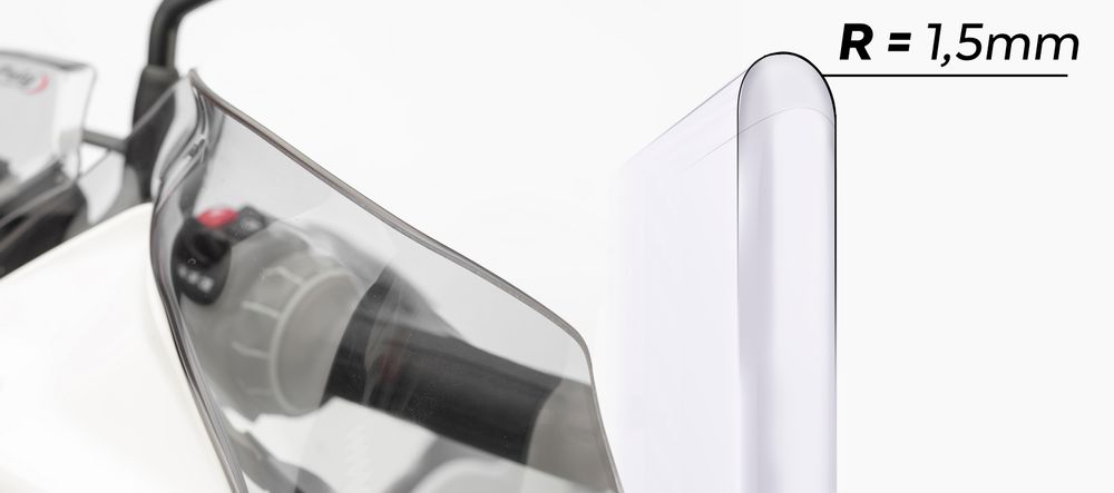 PUIG 3763N Handschutzverlängerung  passend fuer BMW R1200GS Schwarz