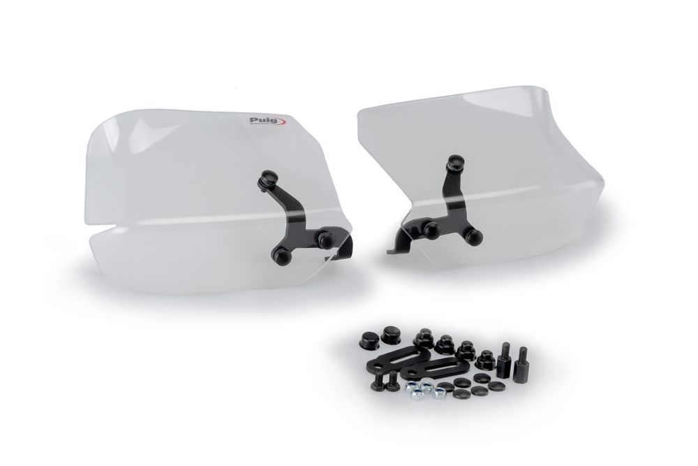 PUIG 3488W Maxiscooter Handschutzprotektoren  passend fuer KAWASAKI J300 Transparent