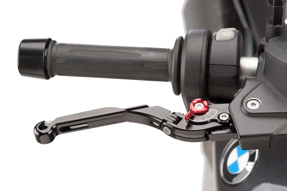 PUIG 14NNR Hebel 3.0.  passend fuer KAWASAKI KLE500 Rot