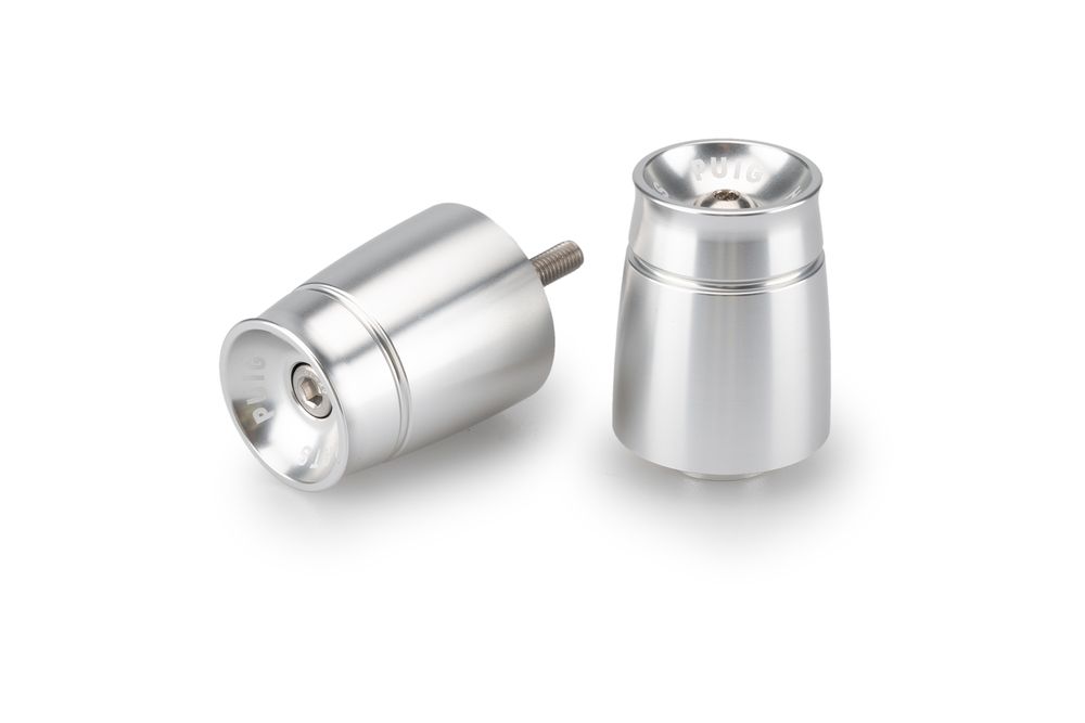 PUIG 21375P Lenkerenden Sport  passend fuer APRILIA RS 660 Silber