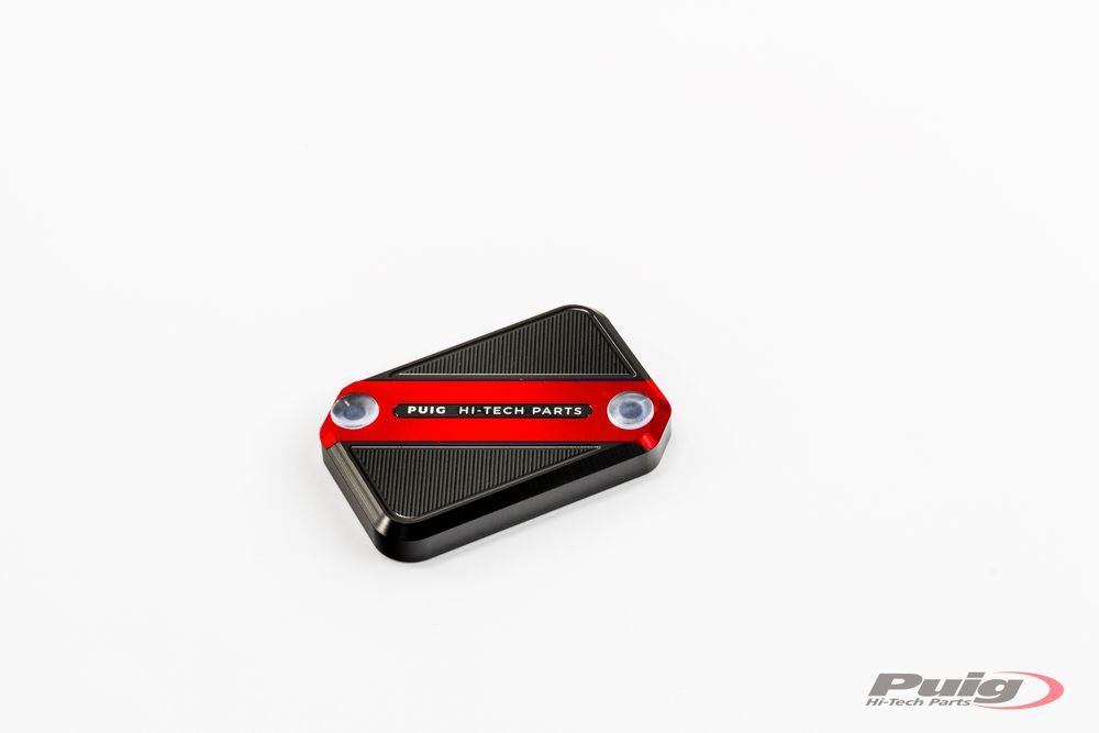 PUIG 9612R Vorderer Bremsflüssigkeitsbehälterdeckel  passend fuer BMW G310R Rot