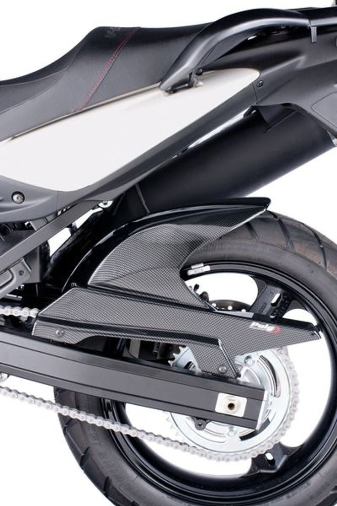 PUIG 4710C Hinterradabdeckungen   passend fuer SUZUKI DL650 V-STROM Carbon look