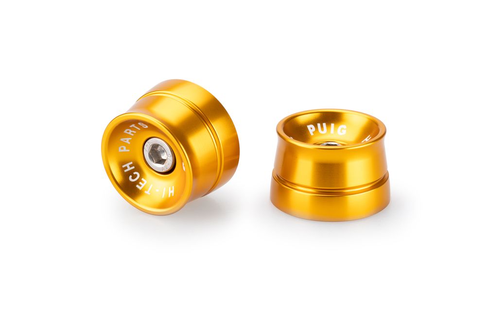 PUIG 21235O Lenkerenden Speed  passend fuer TRIUMPH SPEED TRIPLE 1200 RR Gold