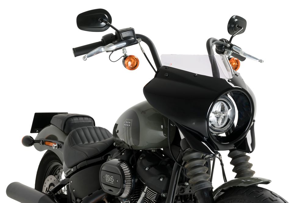 PUIG 21331W Mirage  passend fuer HARLEY DAVIDSON SOFTAIL STREET BOB FXBB Transparent