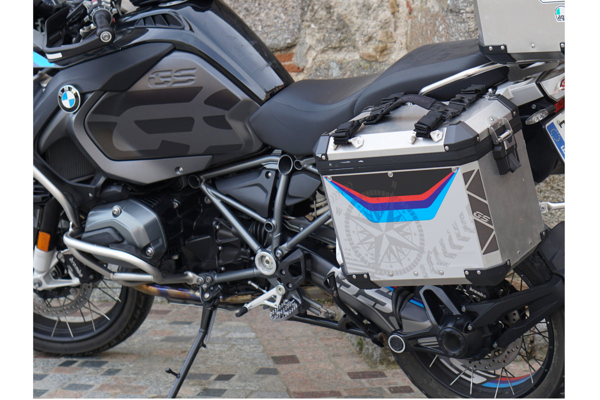PUIG 20227N Stickerset für BMW  passend fuer BMW R1200GS ADVENTURE Schwarz