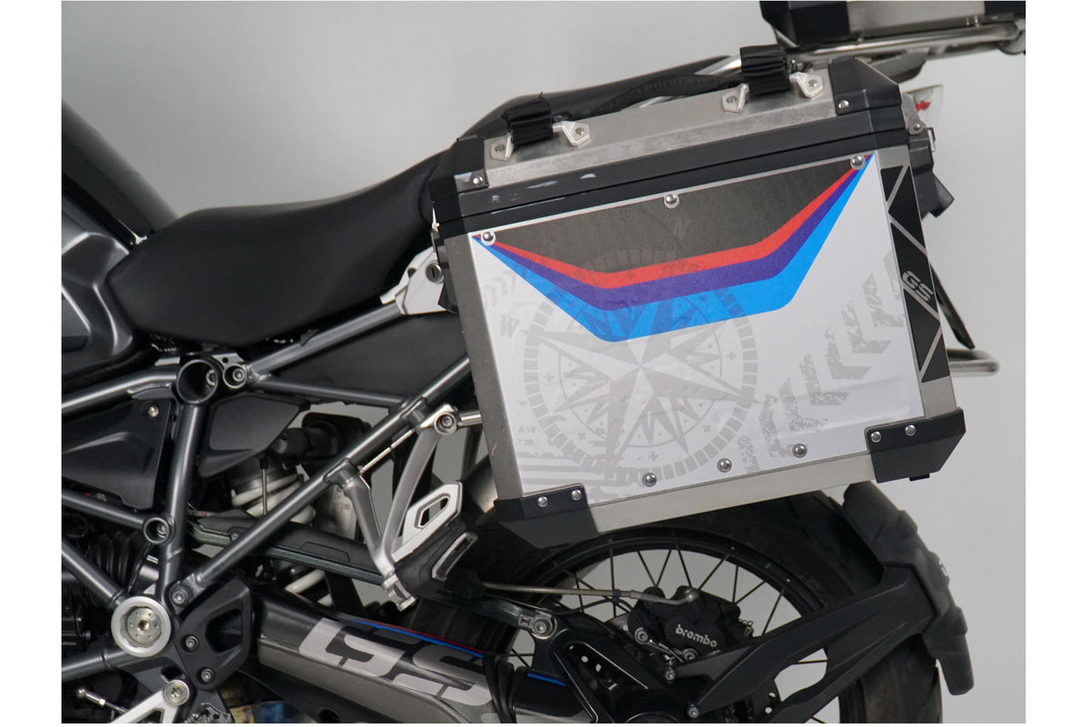 PUIG 20227N Stickerset für BMW  passend fuer BMW R1200GS ADVENTURE Schwarz