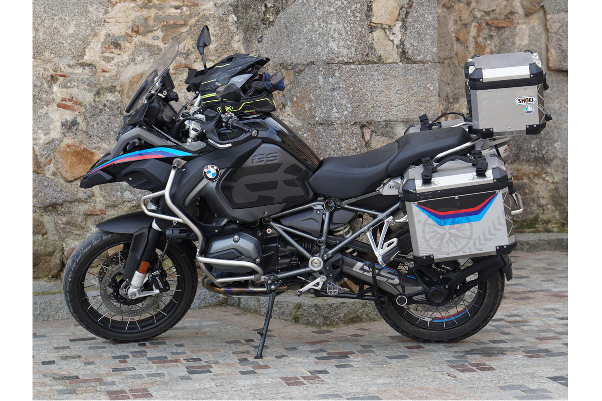 PUIG 20227N Stickerset für BMW  passend fuer BMW R1200GS ADVENTURE Schwarz