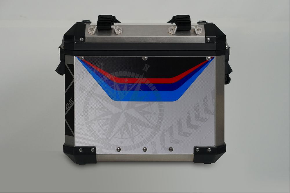 PUIG 20232N Stickerset für BMW  passend fuer BMW R1200GS ADVENTURE Schwarz