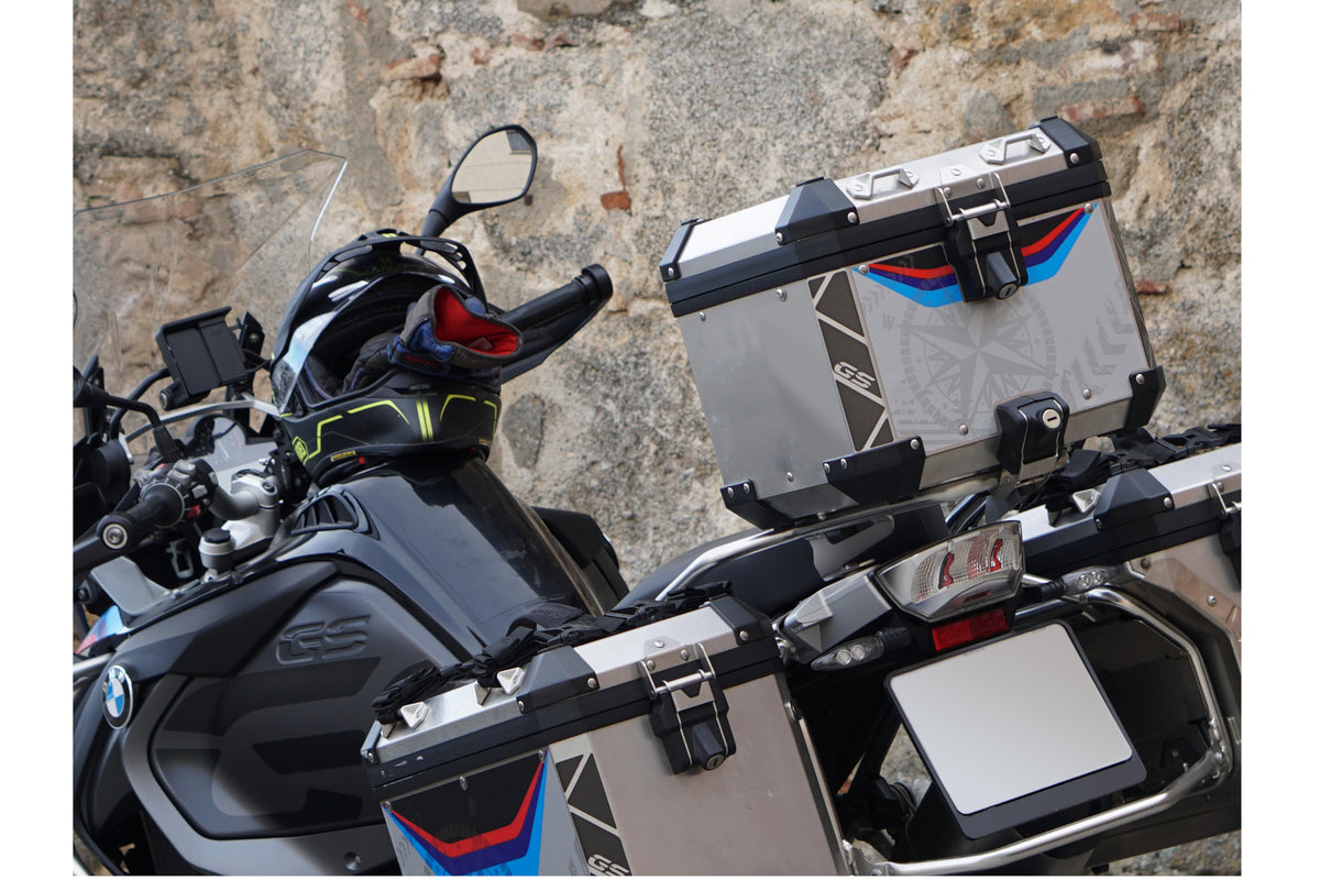 PUIG 20232N Stickerset für BMW  passend fuer BMW R1200GS ADVENTURE Schwarz