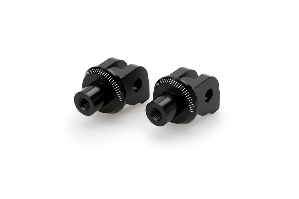 PUIG 20269N Vintage Fußrasten  passend fuer DUCATI MULTISTRADA V2S Schwarz