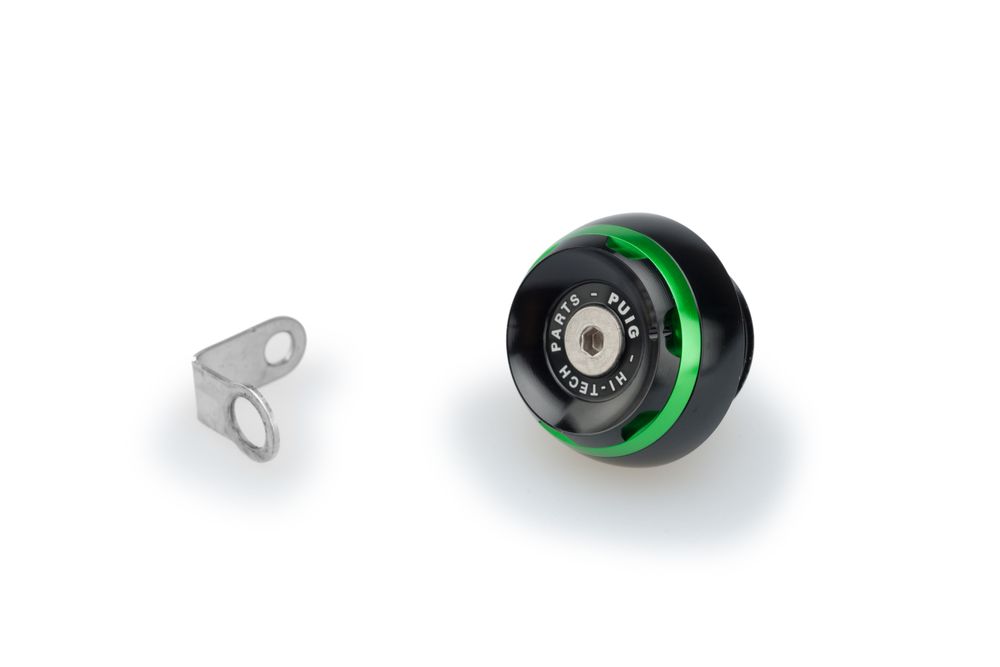 PUIG 20339V Motorölablassschraube TRACK  passend fuer SUZUKI GSX-R750 Grün