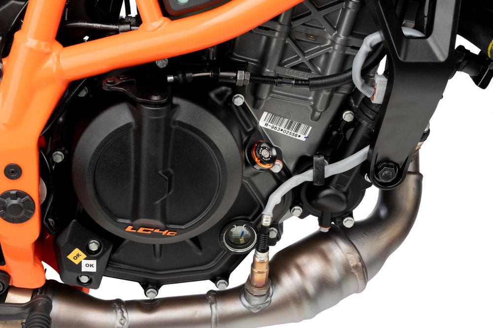 PUIG 20348T Motorölablassschraube TRACK  passend fuer KTM 125 DUKE Orange