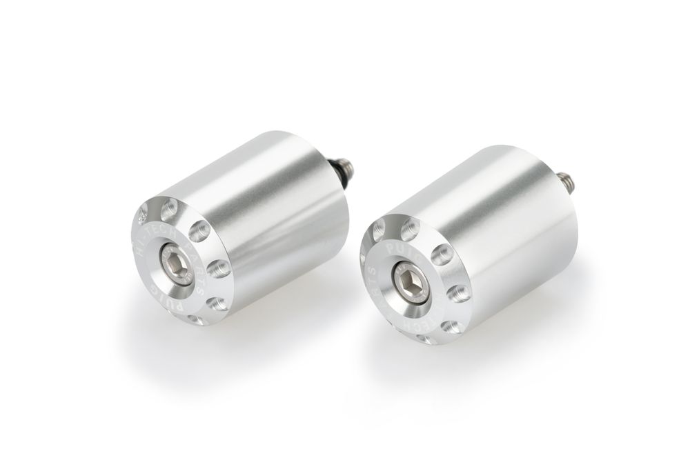PUIG 20371P Lenkerenden Lang  passend fuer VESPA GTS 300 Silber