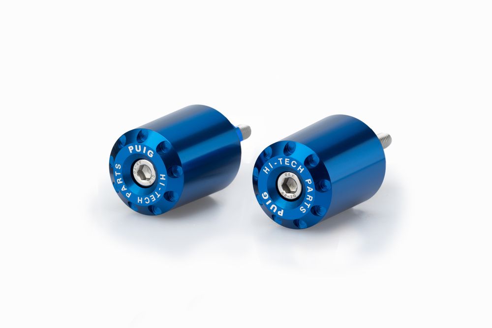 PUIG 20439A Lenkerenden Lang  passend fuer KAWASAKI NINJA 650 Blau