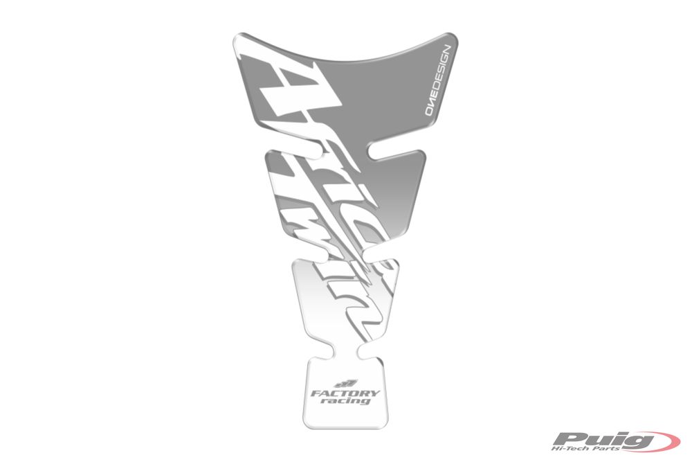 PUIG 20484P Spirit Tankprotektor  passend fuer HONDA CRF1000L AFRICA TWIN Silber
