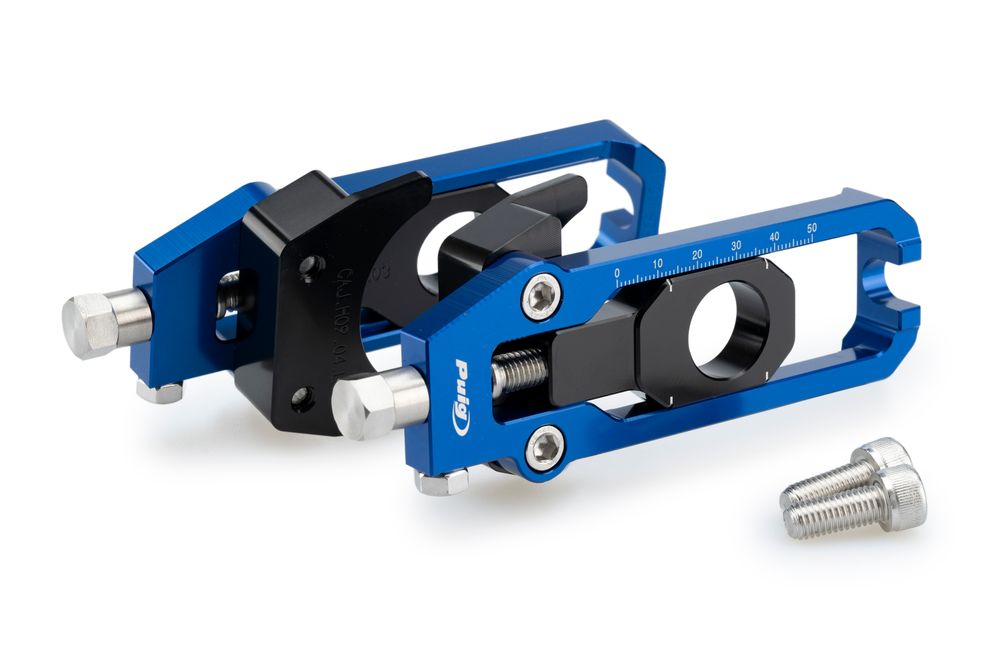 PUIG 21954A Puig Kettenspanner  passend fuer HONDA CB650R NEO SPORTS CAFE Blau