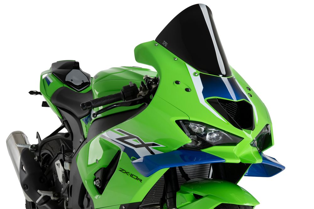PUIG 20540N R-Racer Scheibe  passend fuer KAWASAKI ZX-10R Schwarz