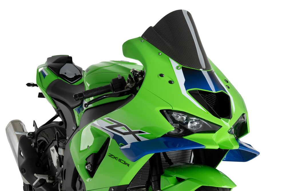 PUIG 20541C Z-Racing Scheibe  passend fuer KAWASAKI ZX-10R Carbon look