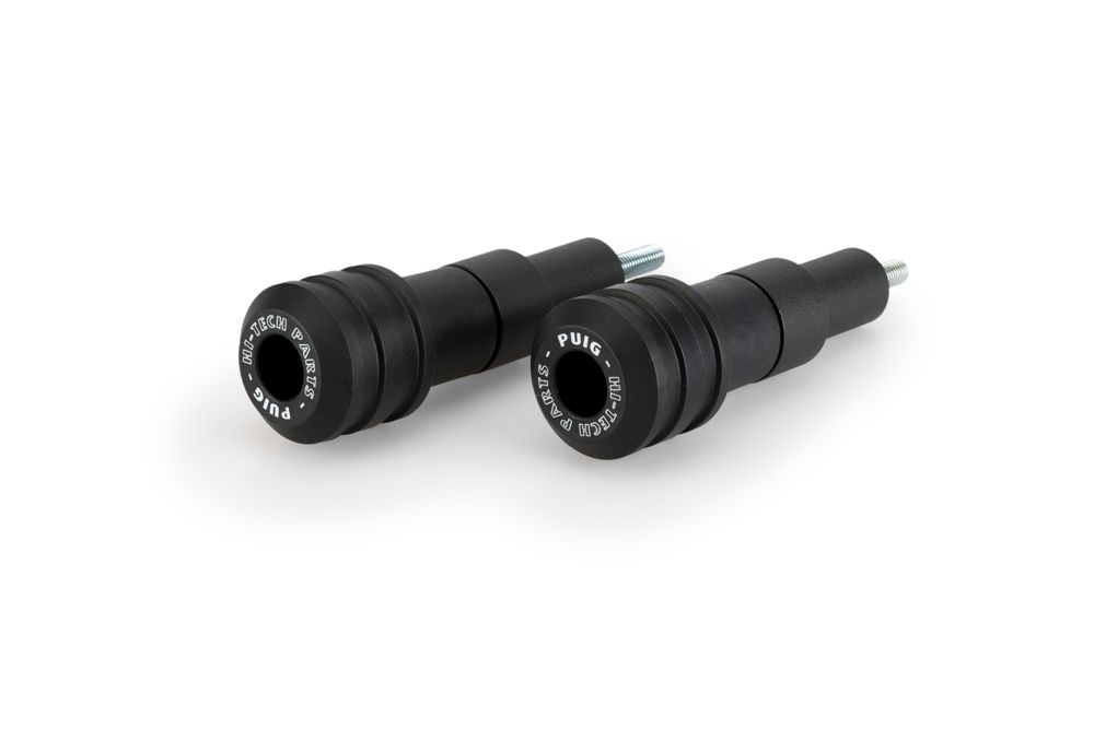 PUIG 20576N Rahmen Sturzpads Vintage 2.0  passend fuer HUSQVARNA SVARTPILEN 401 Schwarz