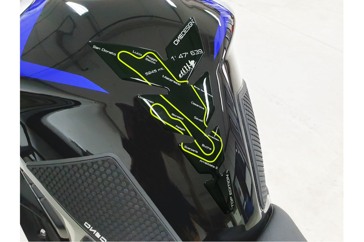 PUIG 20597N Mugello Tankschutz  passend fuer HONDA NT650V DEAUVILLE Schwarz
