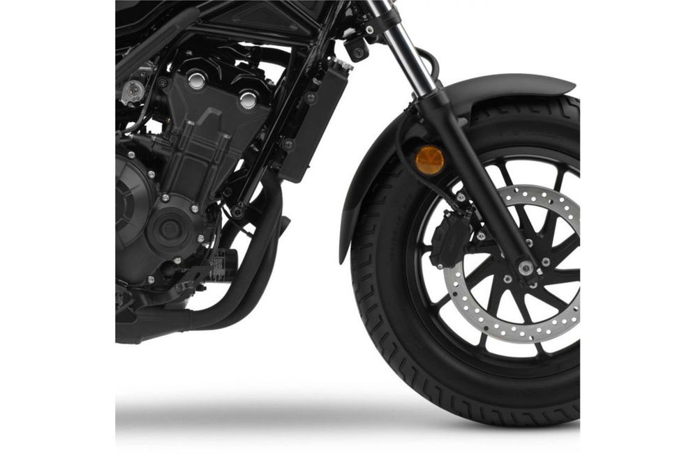 PUIG 9819N Verlängerung des vorderen Schutzblechs  passend fuer HONDA CMX 500 REBEL Schwarz
