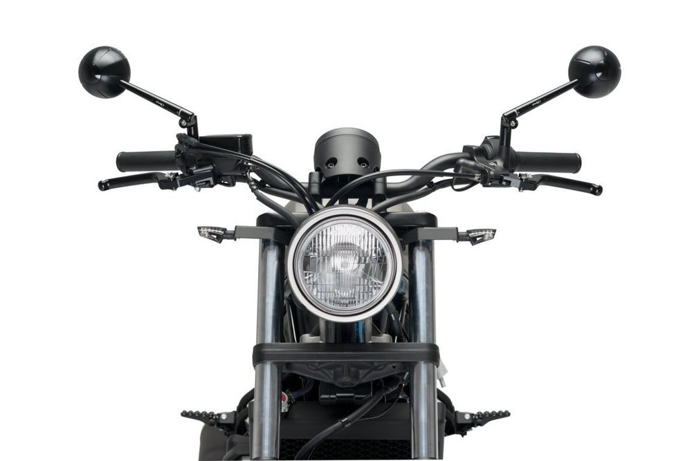 PUIG 9794N Retro Rückspiegel  passend fuer KAWASAKI Z750 Schwarz