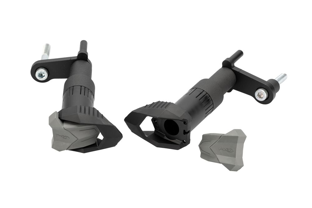PUIG 20606N Sturzpads R19  passend fuer APRILIA RS 660 Schwarz