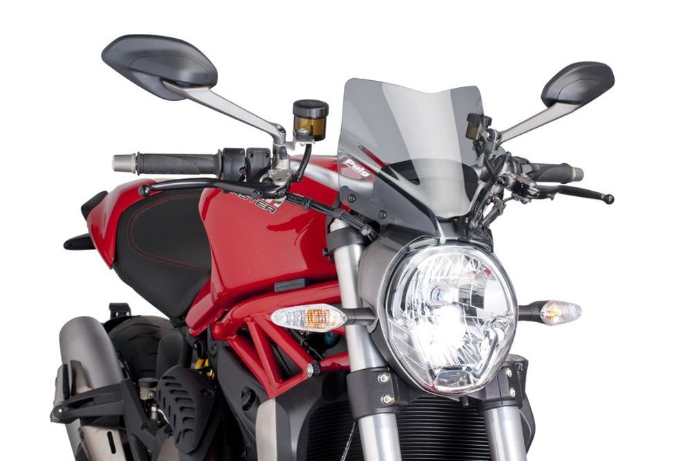 PUIG 7013H Windschutzscheibe New Generation Sport  passend fuer DUCATI MONSTER 1200 Getönt