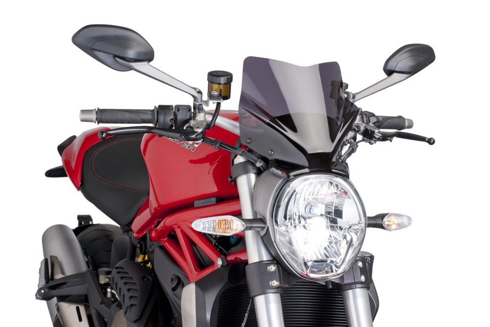 PUIG 7013F New Generation Sport  passend fuer DUCATI MONSTER 1200 S Stark getönt