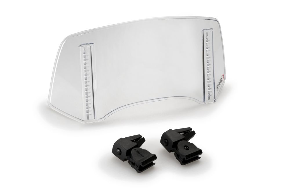 PUIG 20764W Spoilerscheibe 2.0 Clip-on  passend fuer BMW R1250RT Transparent