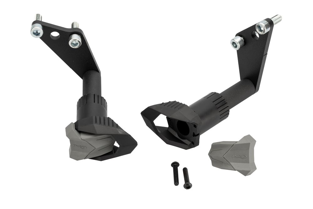 PUIG 20813N Sturzpads R19  passend fuer KEEWAY RKF 125 Schwarz