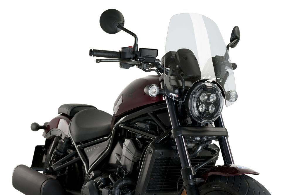 PUIG 20820W New Generation Touring  passend fuer HONDA CMX 1100 REBEL Transparent