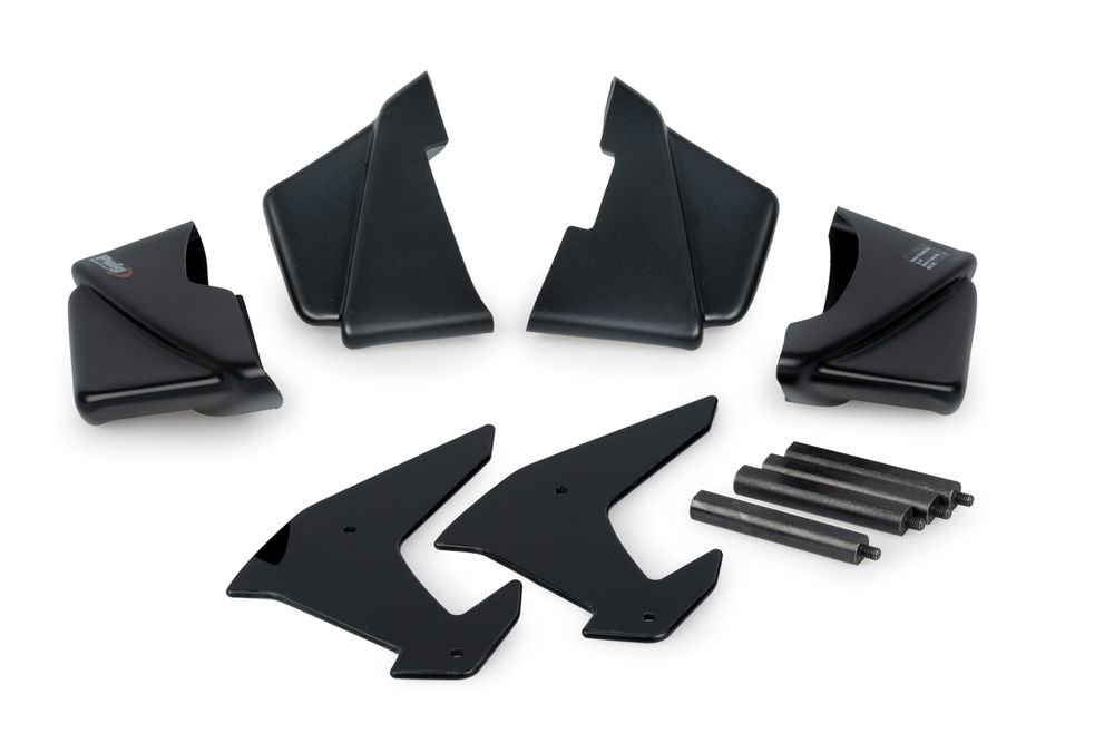 PUIG 20832N Naked Side  Spoiler  passend fuer KAWASAKI Z H2 Schwarz