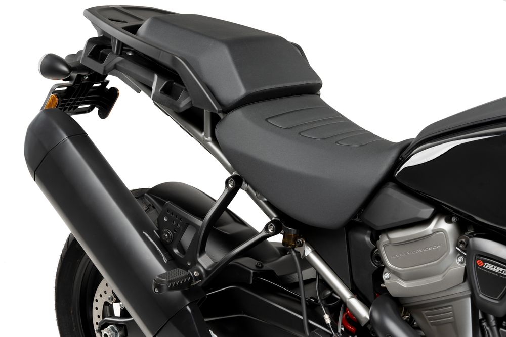 PUIG 20842J Hinterradabdeckungen   passend fuer HARLEY DAVIDSON PAN AMERICA RA1250 Mattschwarz