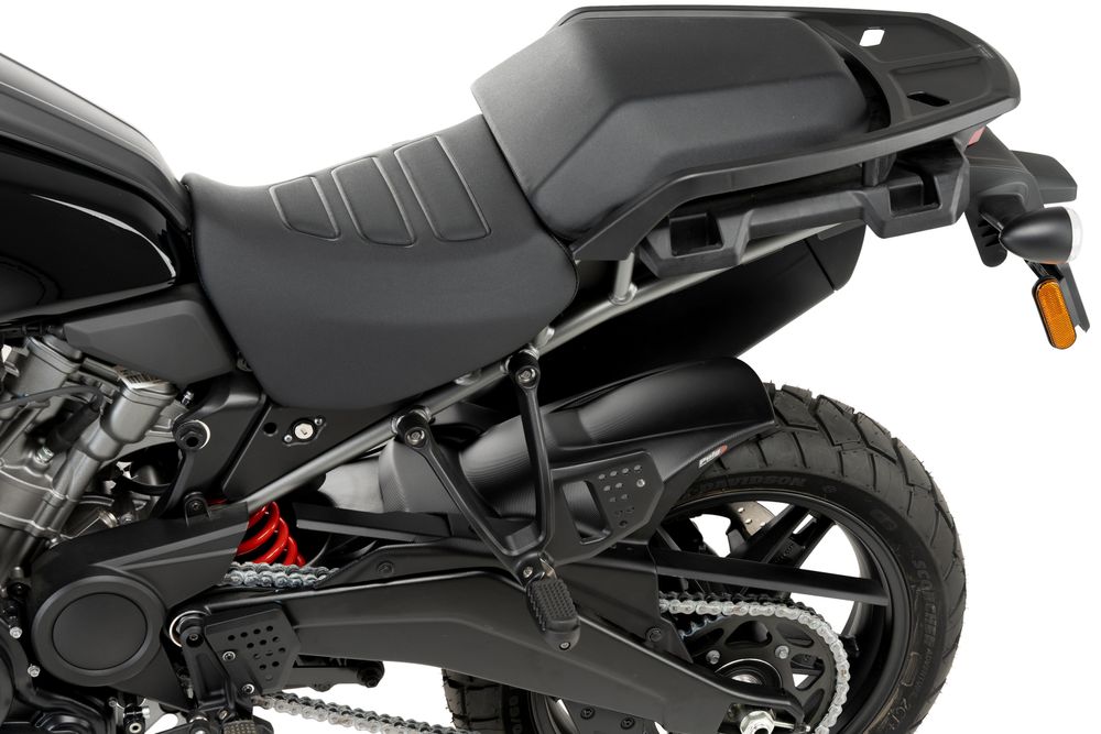 PUIG 20842J Hinterradabdeckungen   passend fuer HARLEY DAVIDSON PAN AMERICA RA1250 Mattschwarz