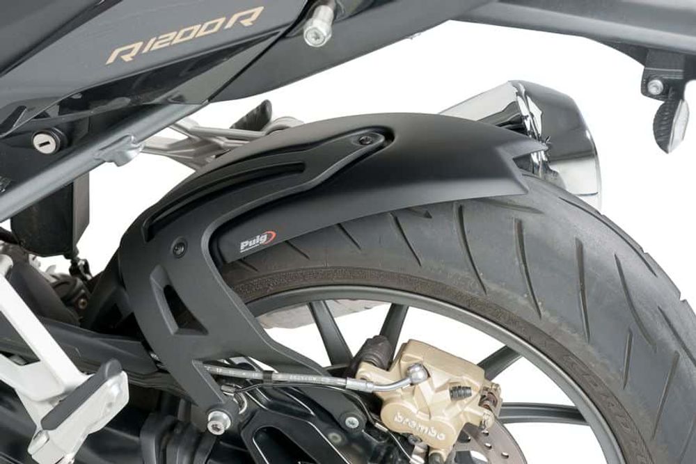 PUIG 3503J Hinterradabdeckungen   passend fuer BMW R1200R Mattschwarz