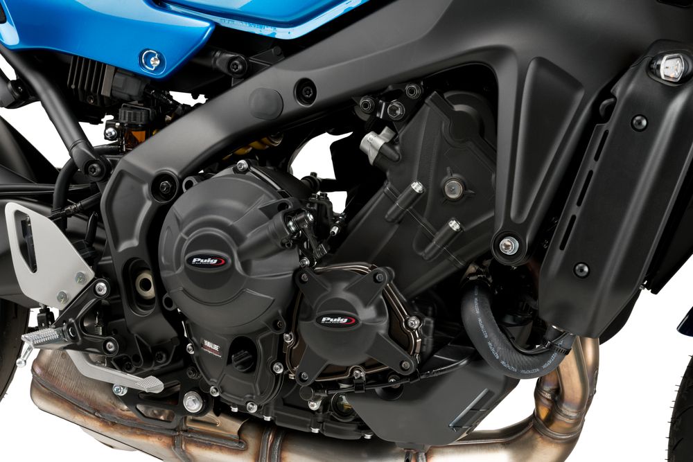 PUIG 20990N Motorschutzhauben  passend fuer YAMAHA MT-09 SP Schwarz
