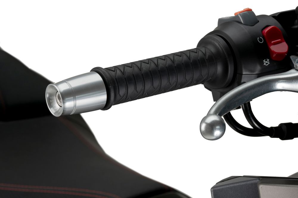 PUIG 21034P Lenkerenden Sport  passend fuer KYMCO AK550 PREMIUM Silber