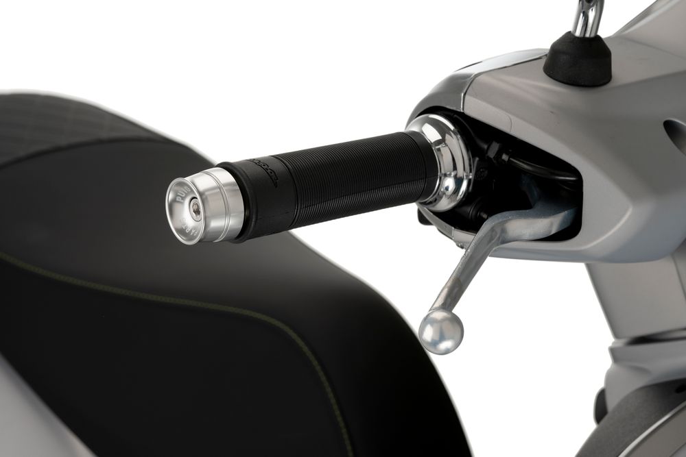 PUIG 21036P Lenkerenden Speed  passend fuer VESPA GTS 300 Silber
