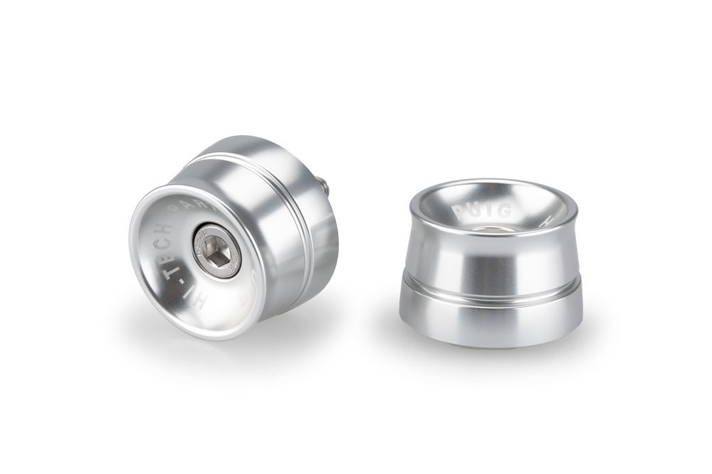 PUIG 21036P Lenkerenden Speed  passend fuer VESPA GTS 300 Silber