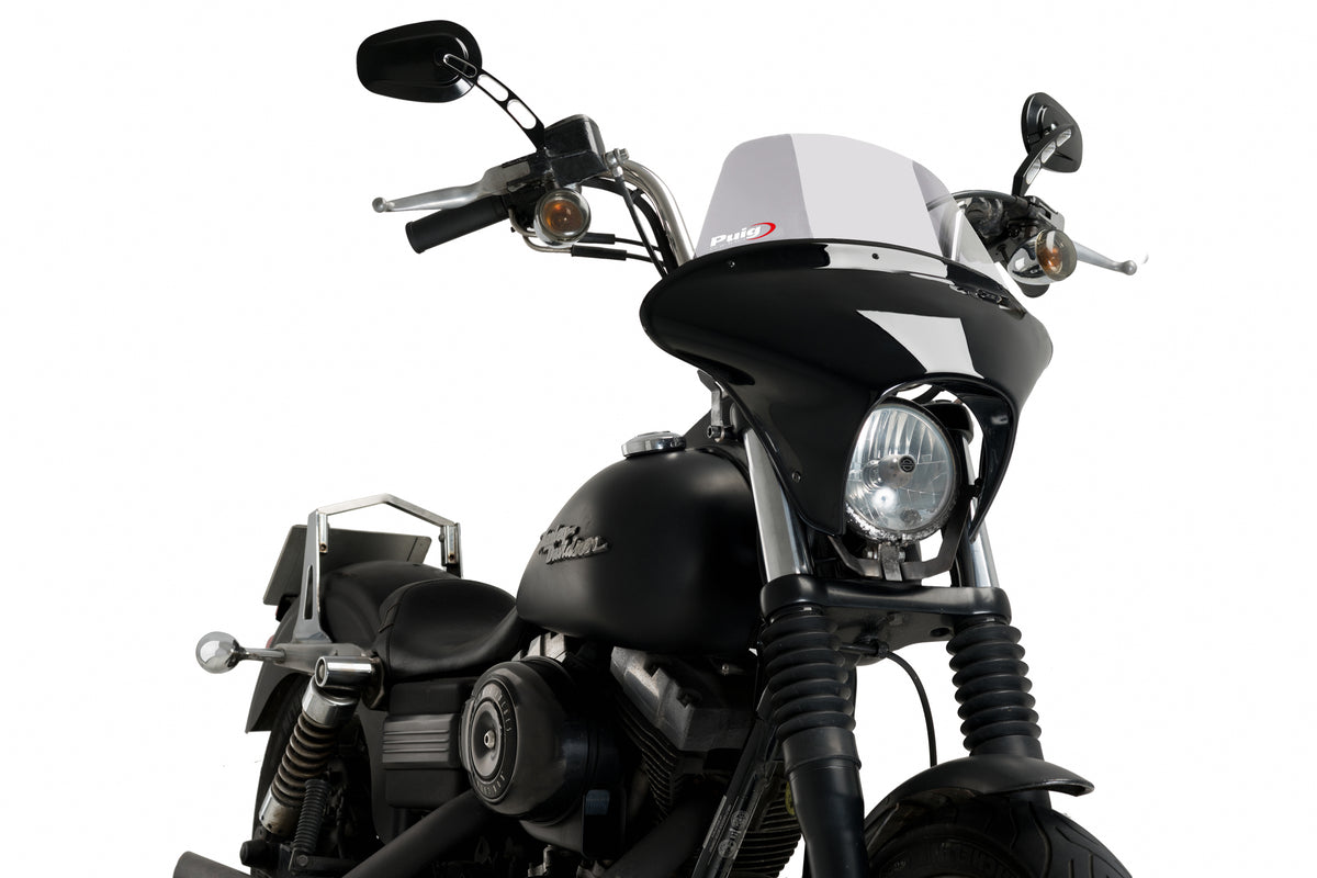 PUIG 21050H Touring Batwing SML  passend fuer HARLEY DAVIDSON DYNA STREET BOB FXDB-I Getönt