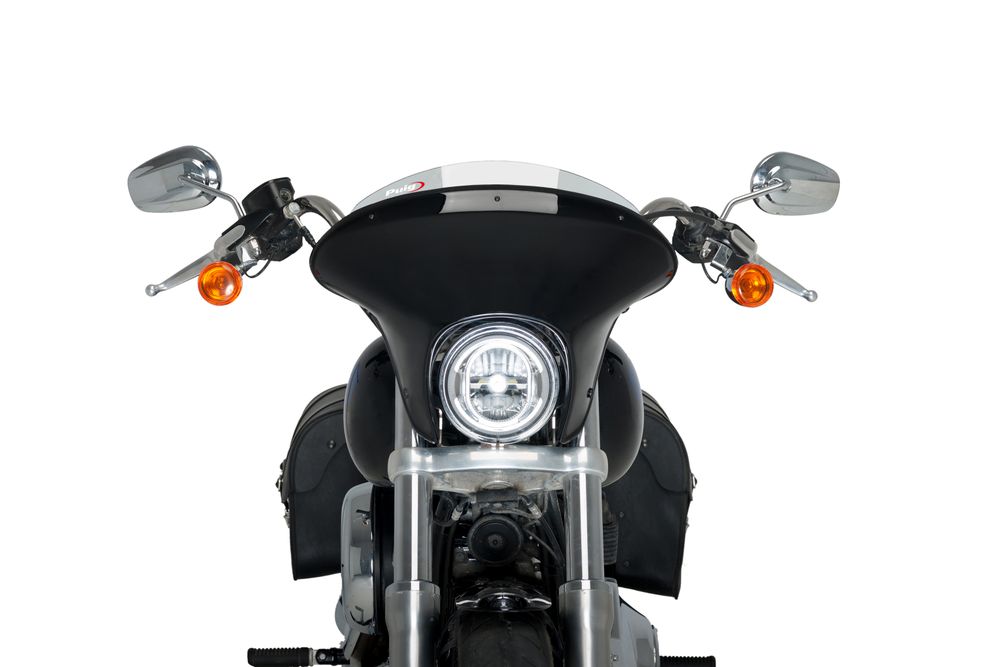 PUIG 21051W Batwing SML Sport  passend fuer HARLEY DAVIDSON SOFTAIL LOW RIDER FXLR Transparent