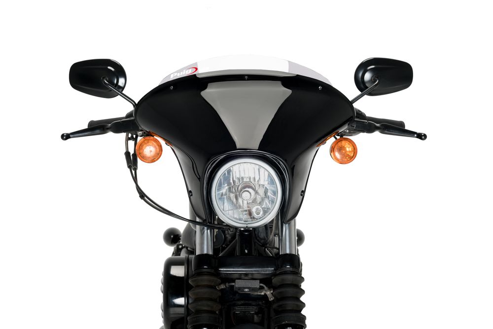 PUIG 21053W Batwing SML Sport  passend fuer HARLEY DAVIDSON SPORTSTER 883 IRON XL883N Transparent