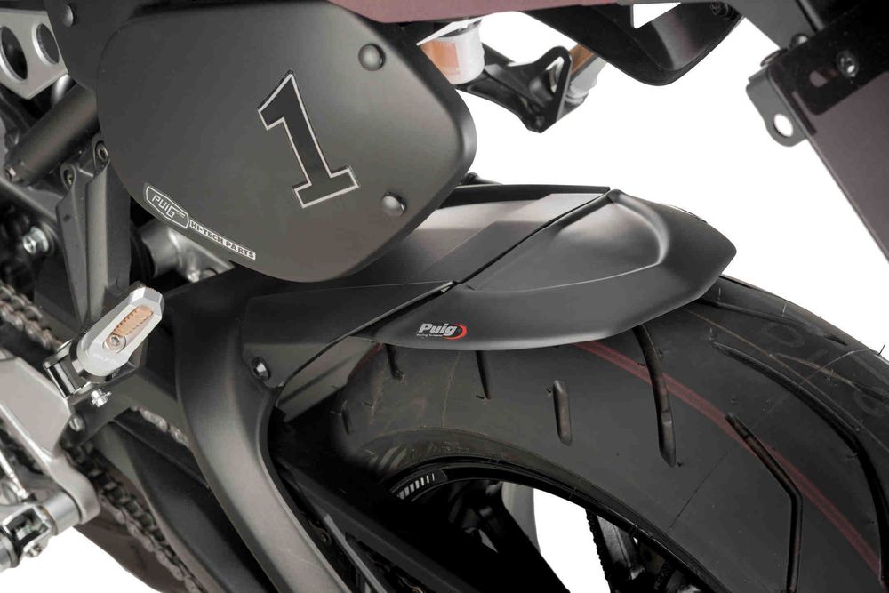 PUIG 9910J Kotflügelverlängerung  passend fuer YAMAHA MT-09 Mattschwarz